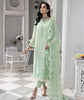 Mint Green – Embroidered Chiffon stitched 3Pc Suit